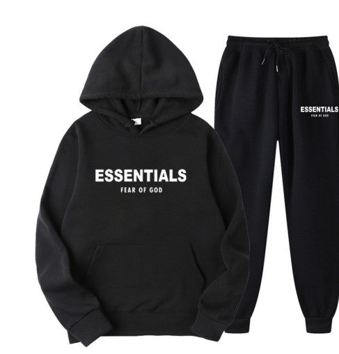 Fear Of God Essentials Black+White Tracksuit