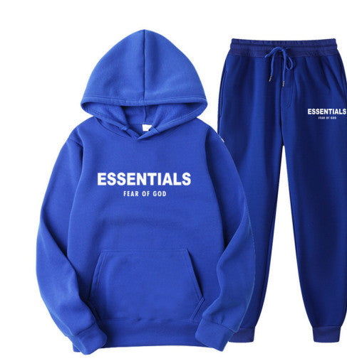 Fear Of God Essentials Blue+White Tracksuit