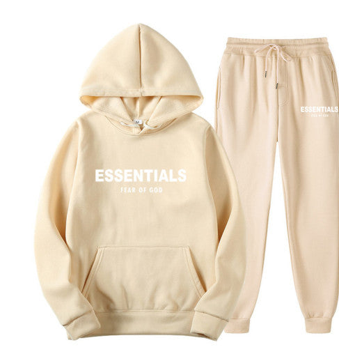 Fear Of God Essentials Khaki+White Tracksuit