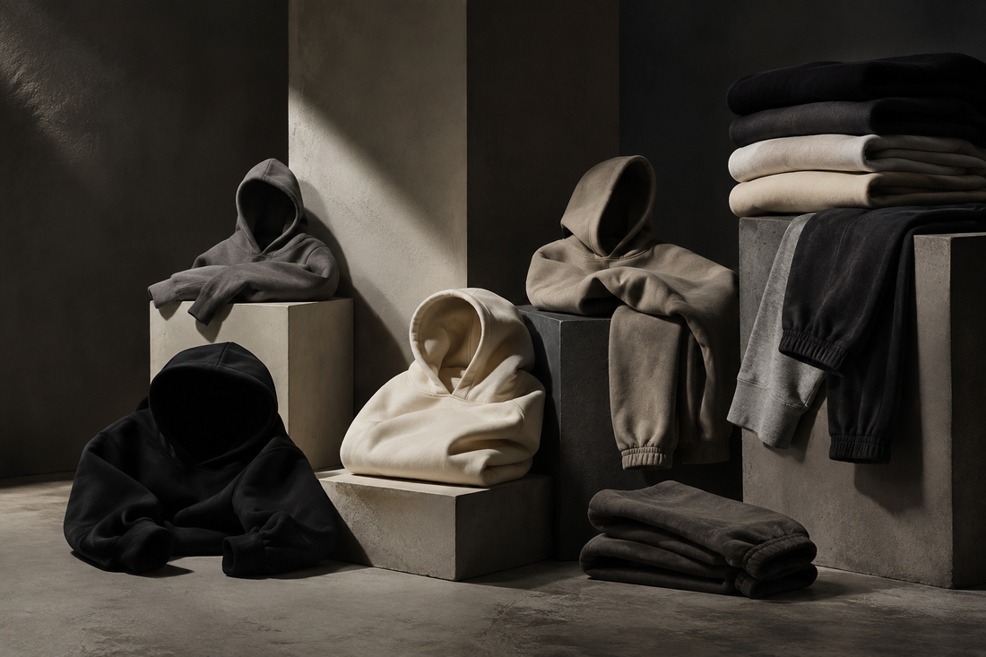 A UK and USA Fear of God Essentials Shopping Edit editorial image