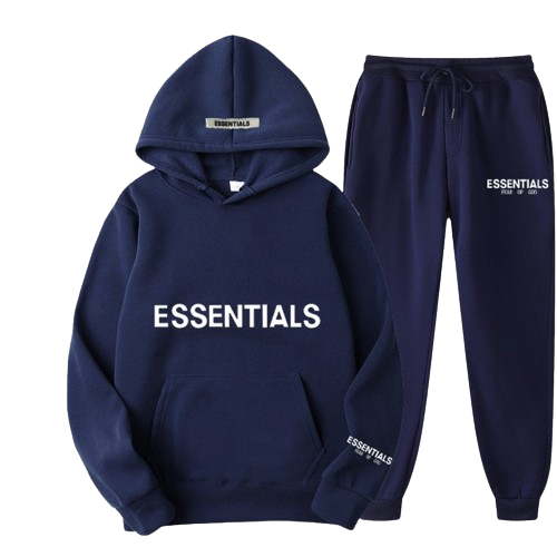 Essentials Fear Of God Navy Tracksuit