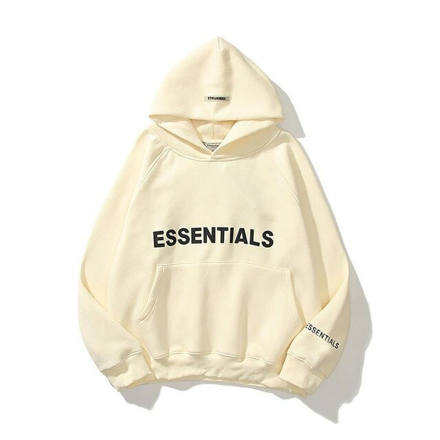 ESSENTIALS Oversized Hoodie Cream