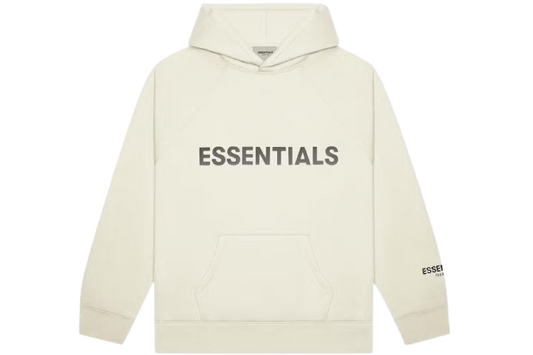 Fear of God Essentials Applique Logo Buttercream Hoodie