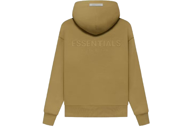 Fear of God Essentials Kids Pullover Hoodie Amber