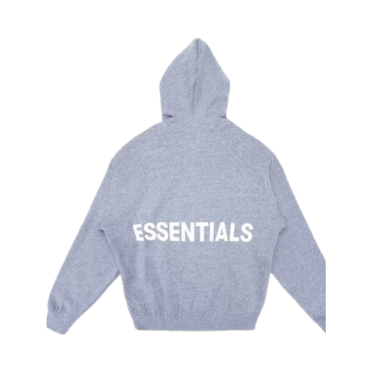 Essentials Graphic Pullover Grey Hoodie