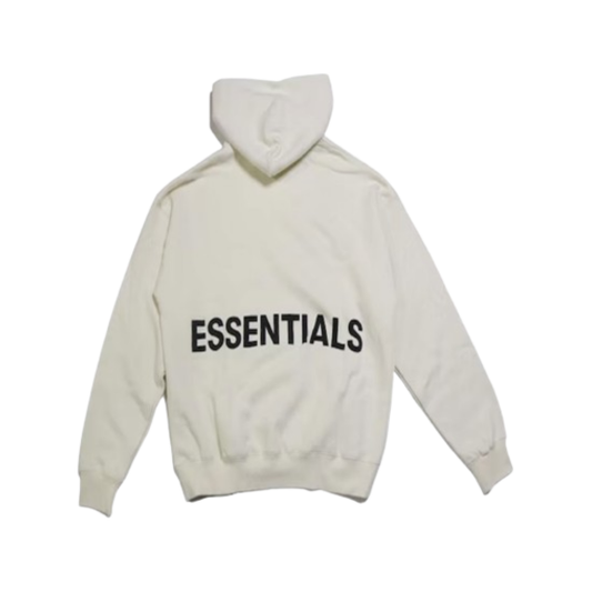 Essentials Graphic Pullover Cream Hoodie