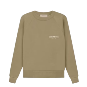 Brown Essentials Crewneck Sweatshirt