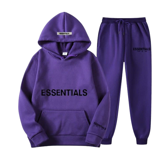 Fear of God Essentials Purple Tracksuit