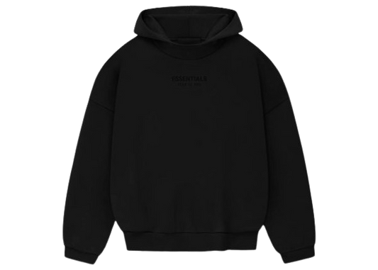 Fear of God Essentials Hoodie Jet Black