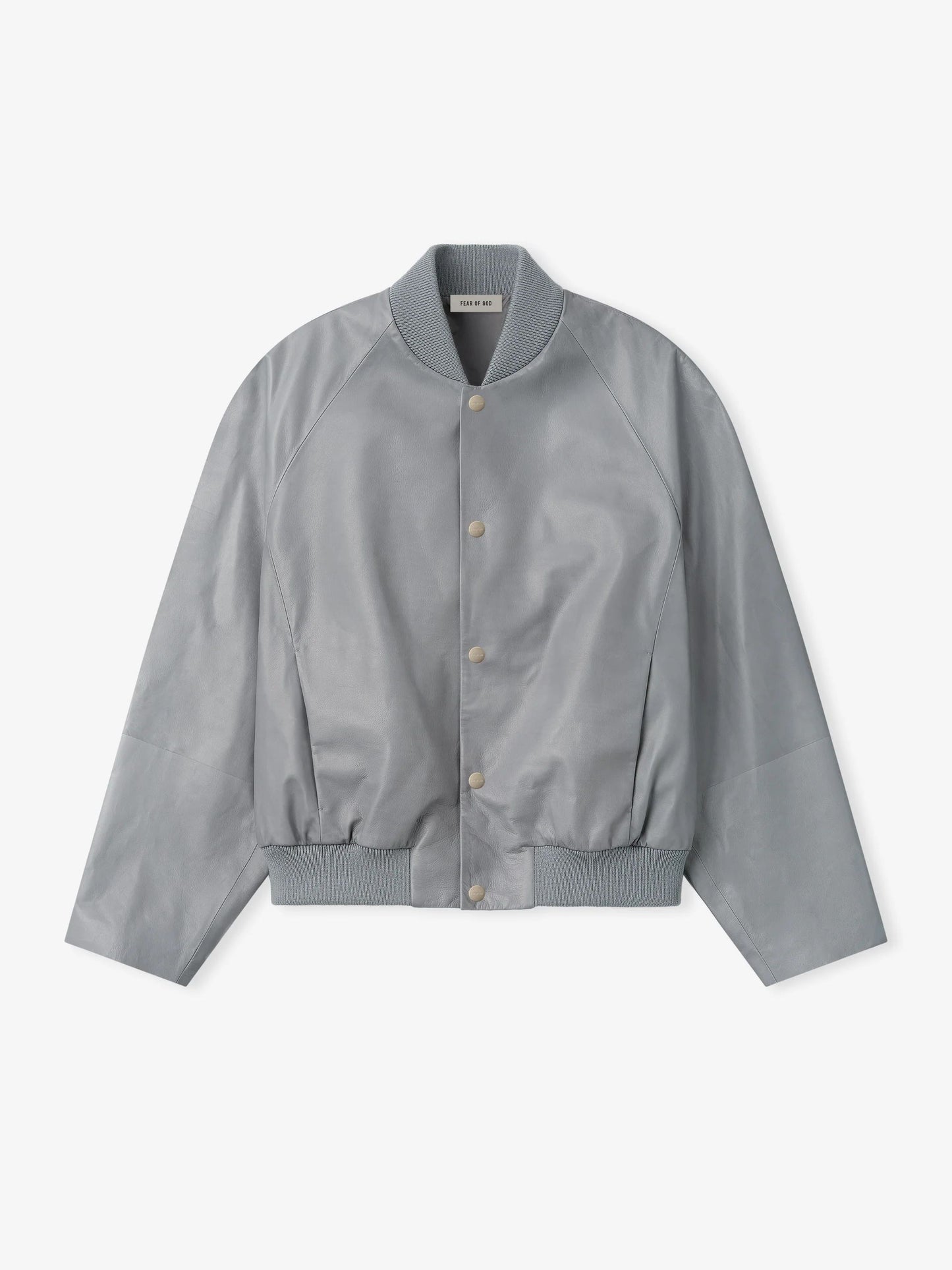 Leather 9 Raglan Bomber Jacket