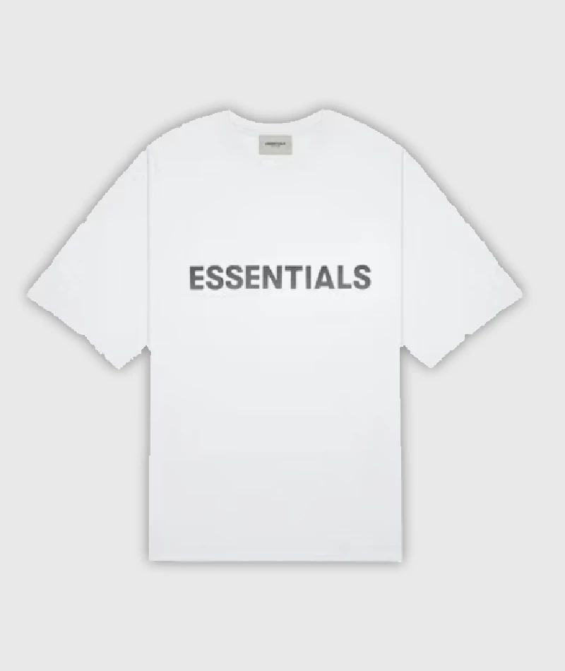 Fear of God Essentials T-Shirt Applique Logo White