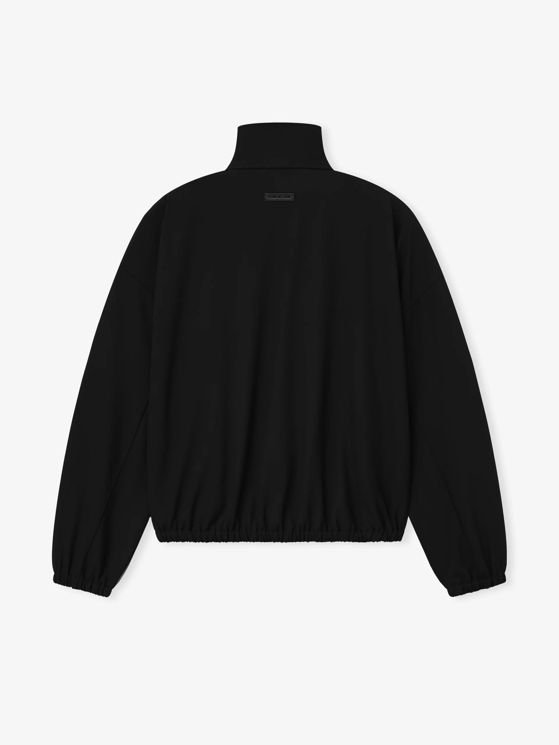 Wool Ripstop Half Zip Track Jacket