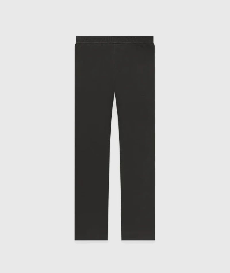 Essentials Waffle Relaxed Sweatpants Off Black