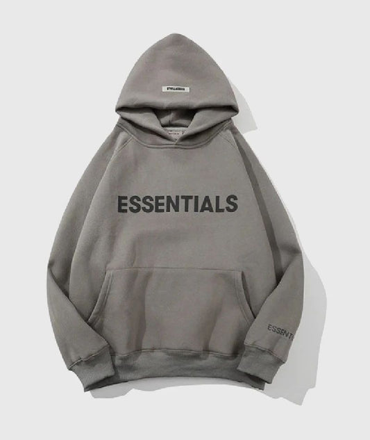 ESSENTIALS Oversized Hoodie Grey