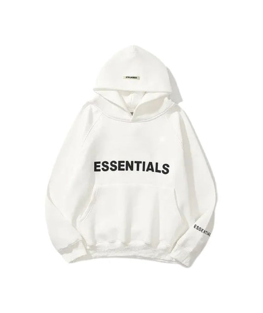 ESSENTIALS Oversized Hoodie White