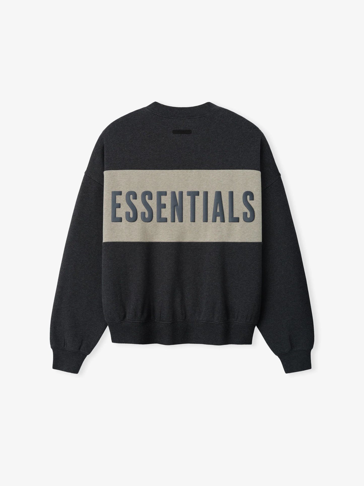 Cropped Relaxed Panelled Sweatshirt