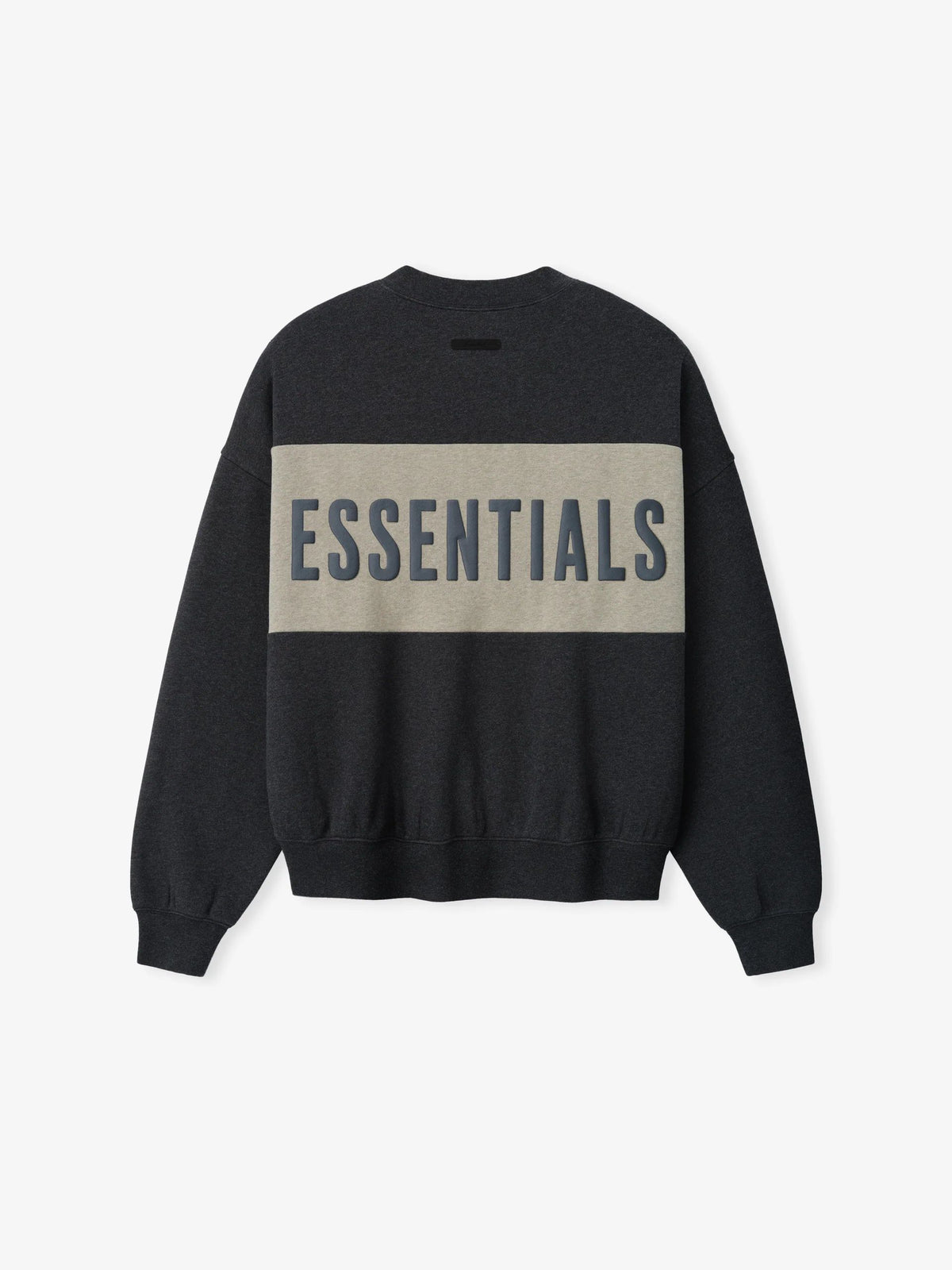 Cropped Relaxed Panelled Sweatshirt