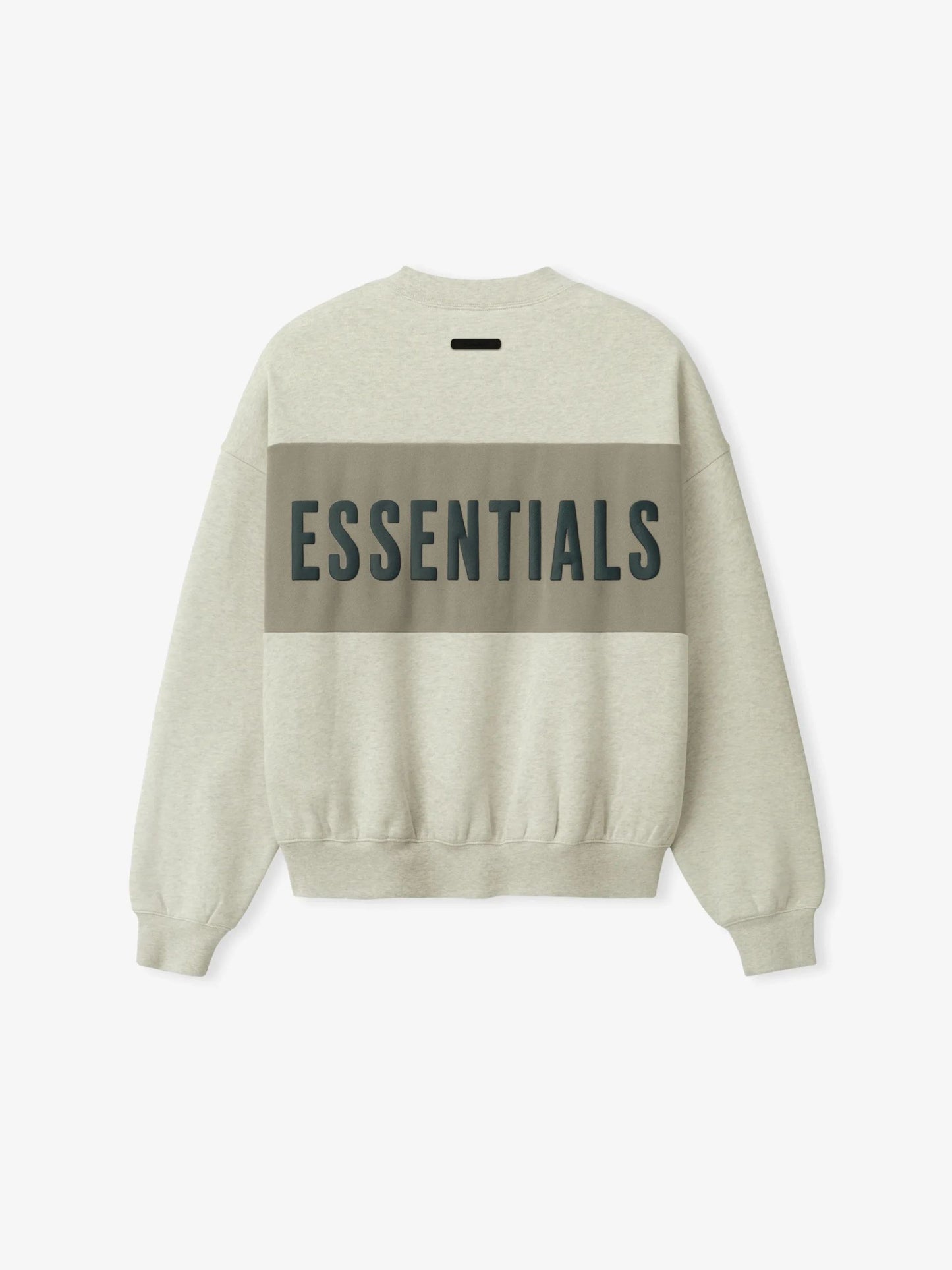 Cropped Relaxed Panelled Sweatshirt