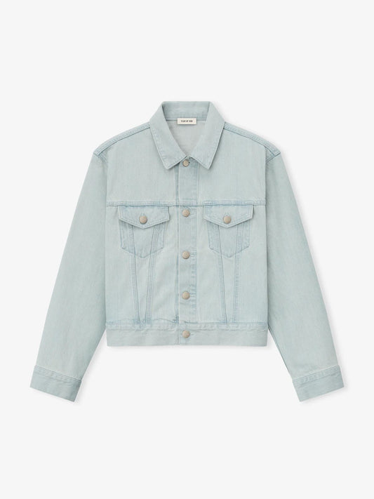 Bleached Denim Classic Trucker Jacket