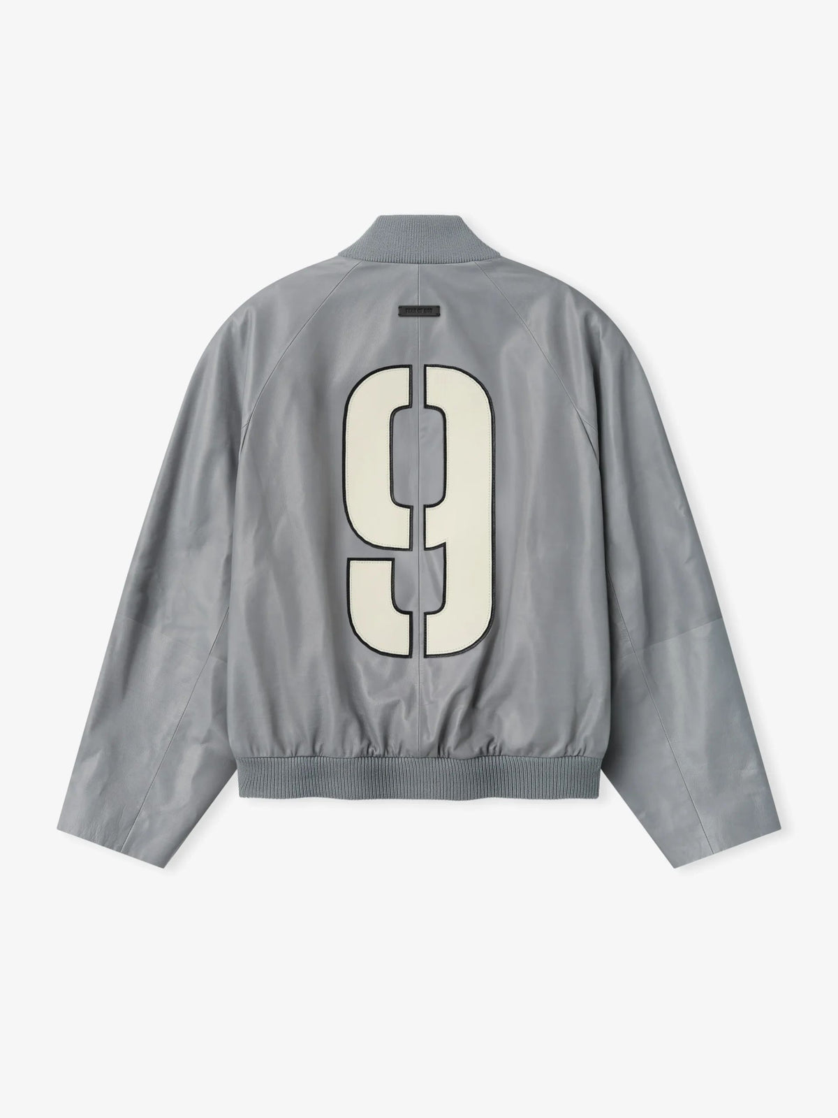 Leather 9 Raglan Bomber Jacket