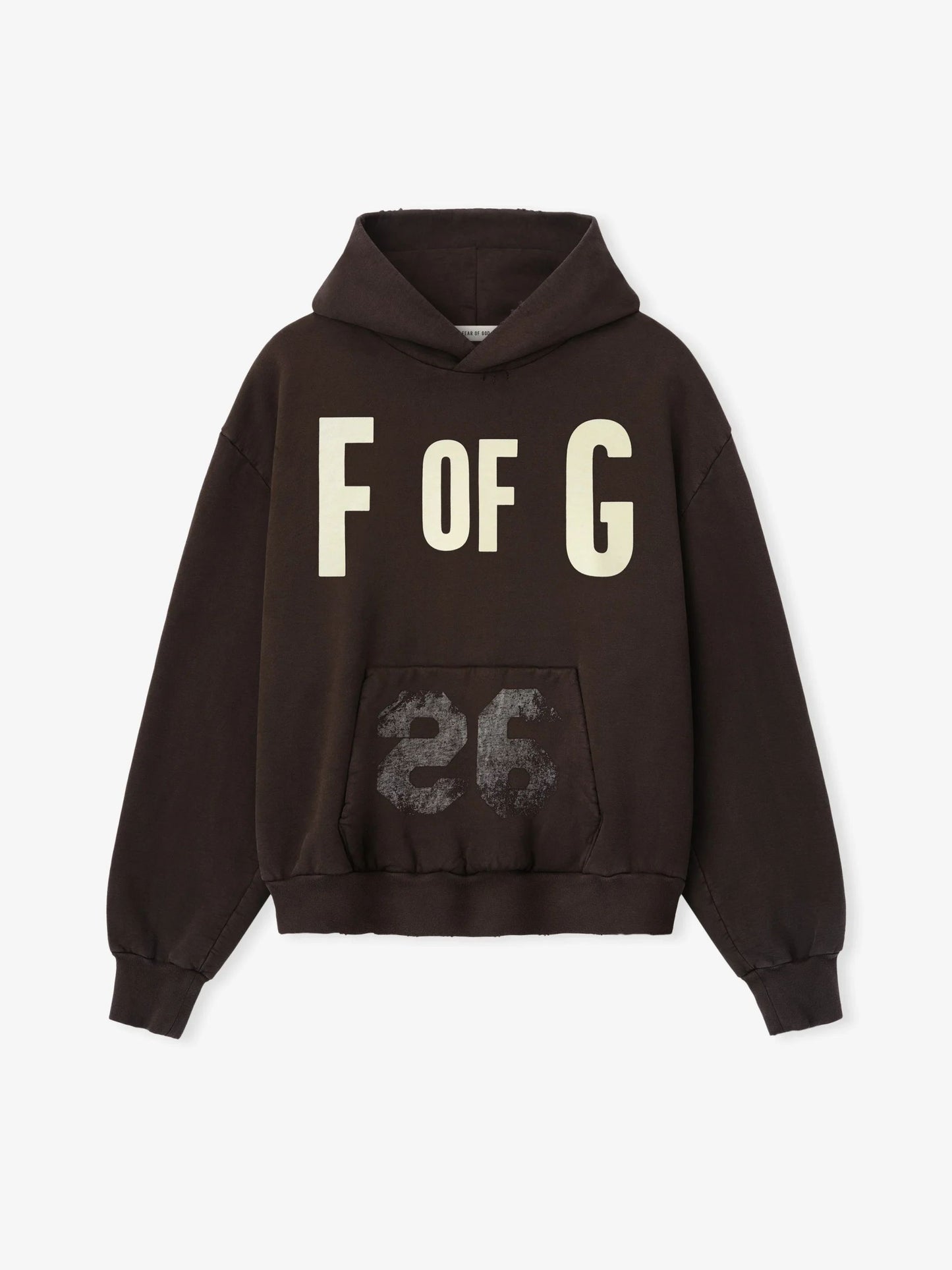 F Of G Classic Half Raglan Hoodie W Pocket