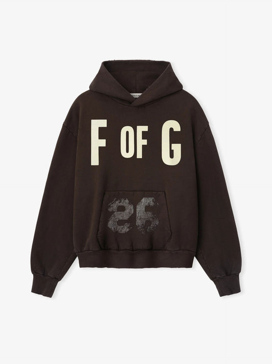 F Of G Classic Half Raglan Hoodie W Pocket