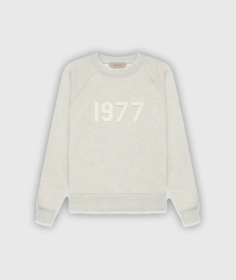 Essentials Crewneck 1977 Sweatshirt Grey
