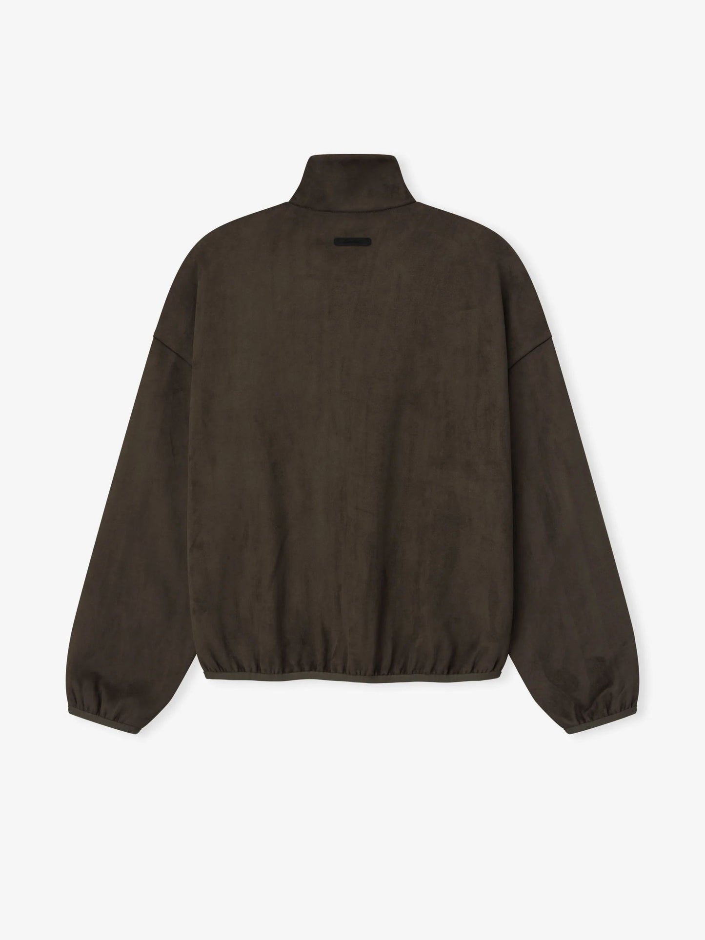Suede Fleece Signature Modern Track Jacket W Piping