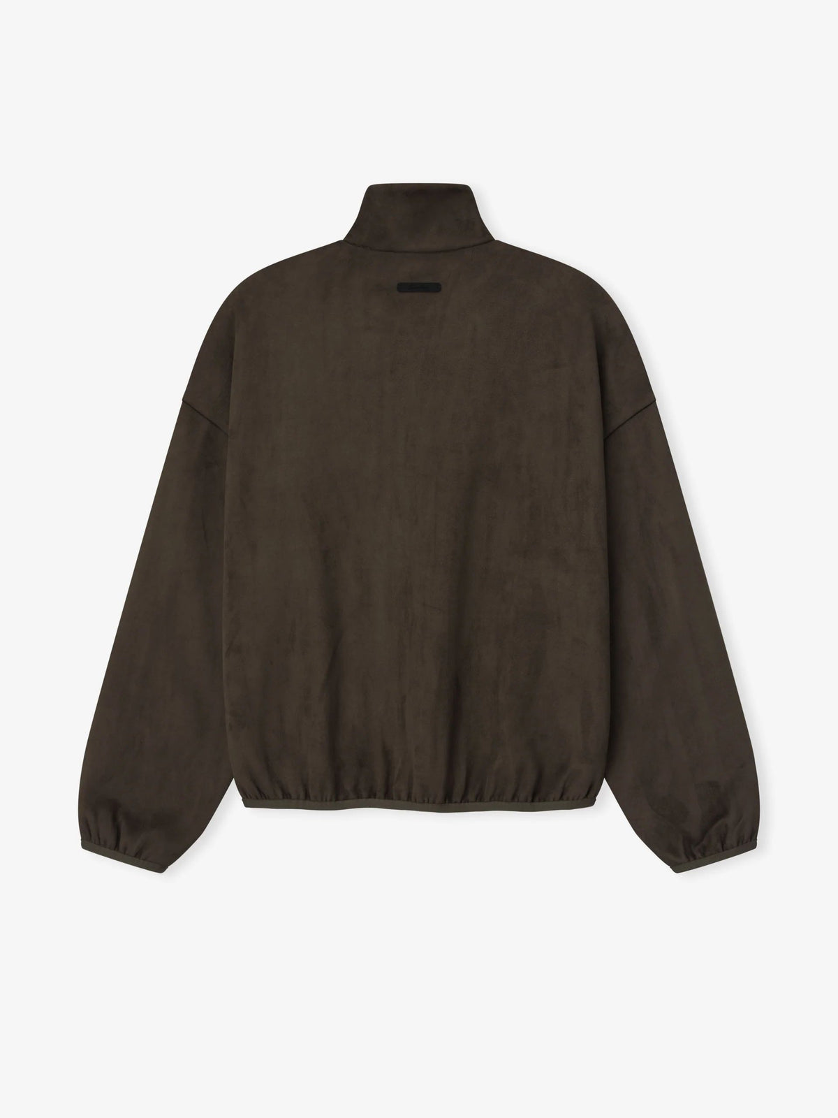 Suede Fleece Signature Modern Track Jacket W Piping