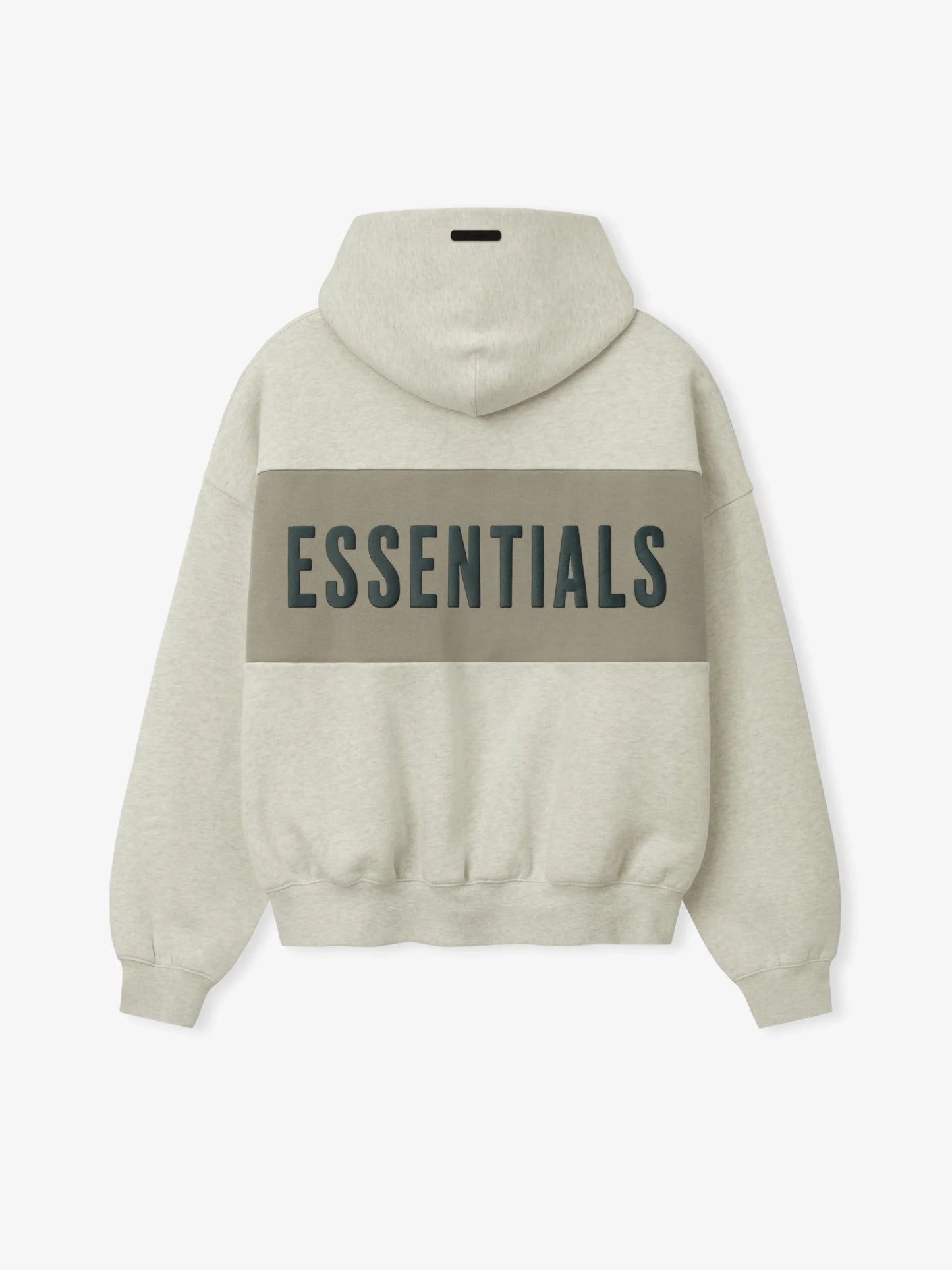 Cropped Relaxed Panelled Hoodie