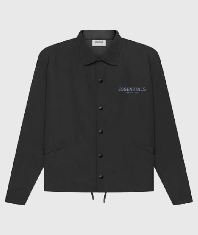 Essentials Fear Of God Bomber Jacket Black