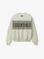 Cropped Relaxed Panelled Sweatshirt