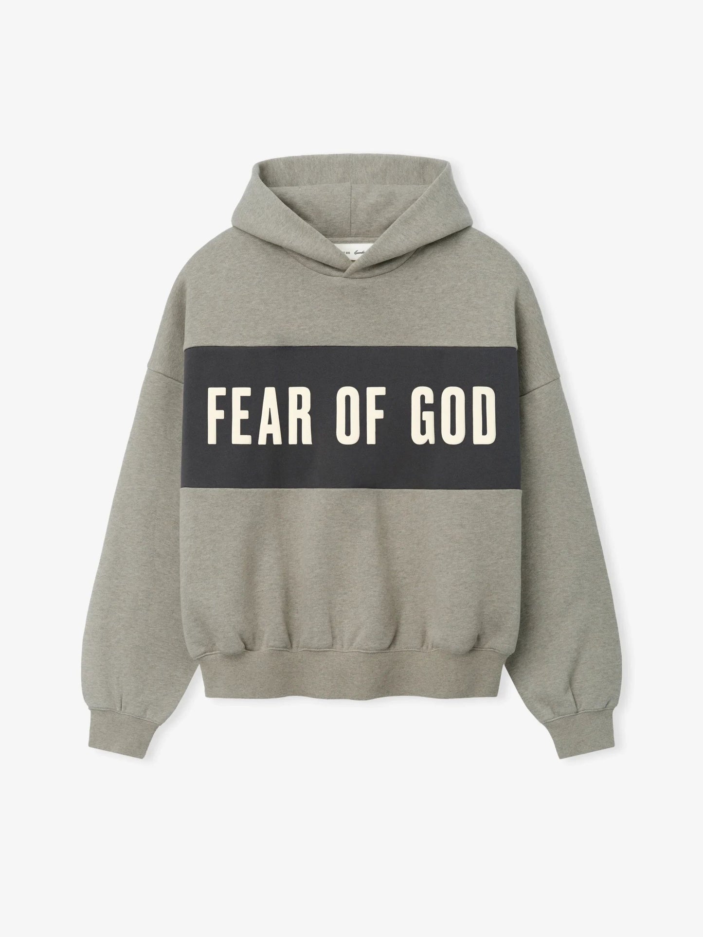 Cropped Relaxed Panelled Hoodie